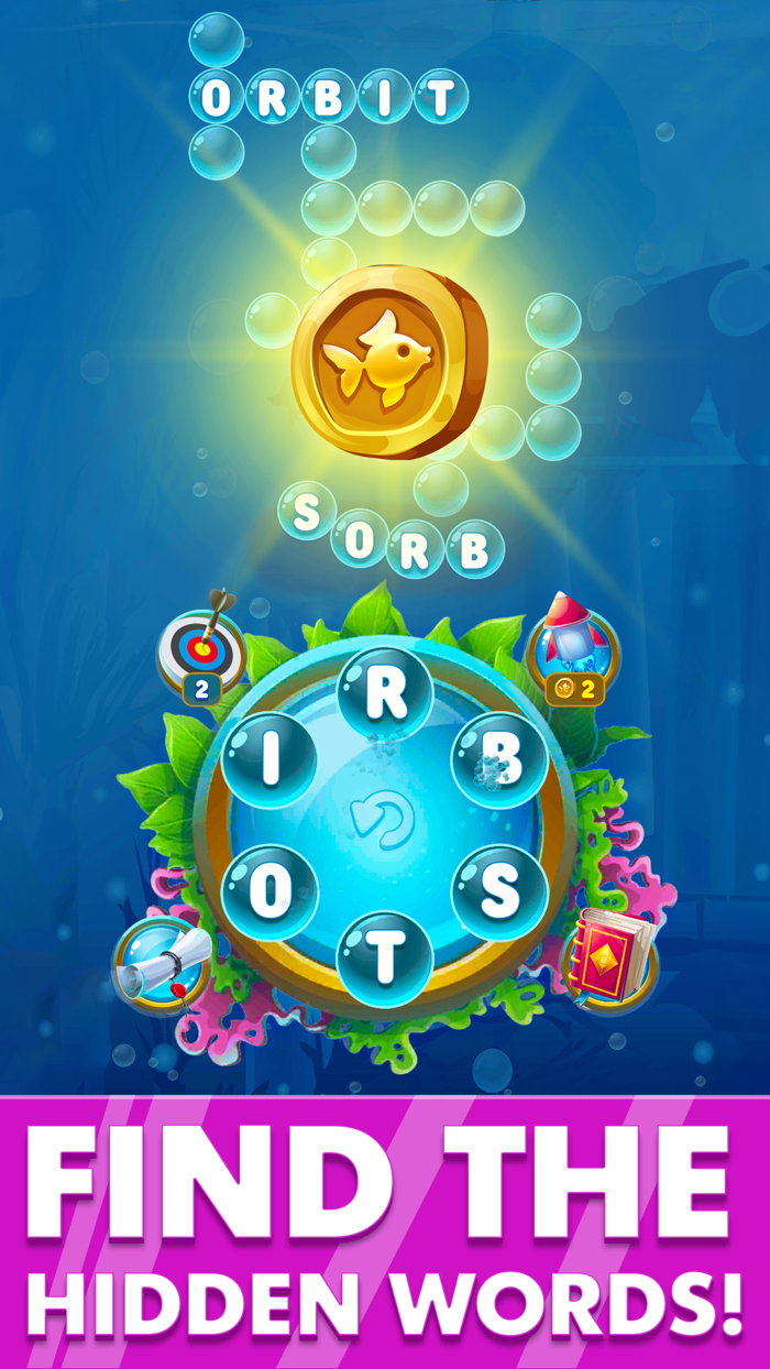 Gold for Words・Crossword game