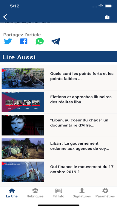 Ici Beyrouth Screenshot