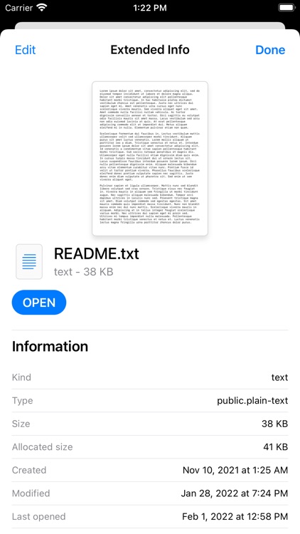 Extended File Info screenshot-3