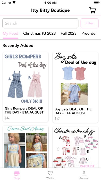 Itty Bitty Boutique Screenshot