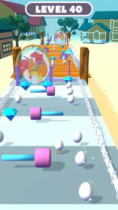 Chicken Runner 3D! Screenshot