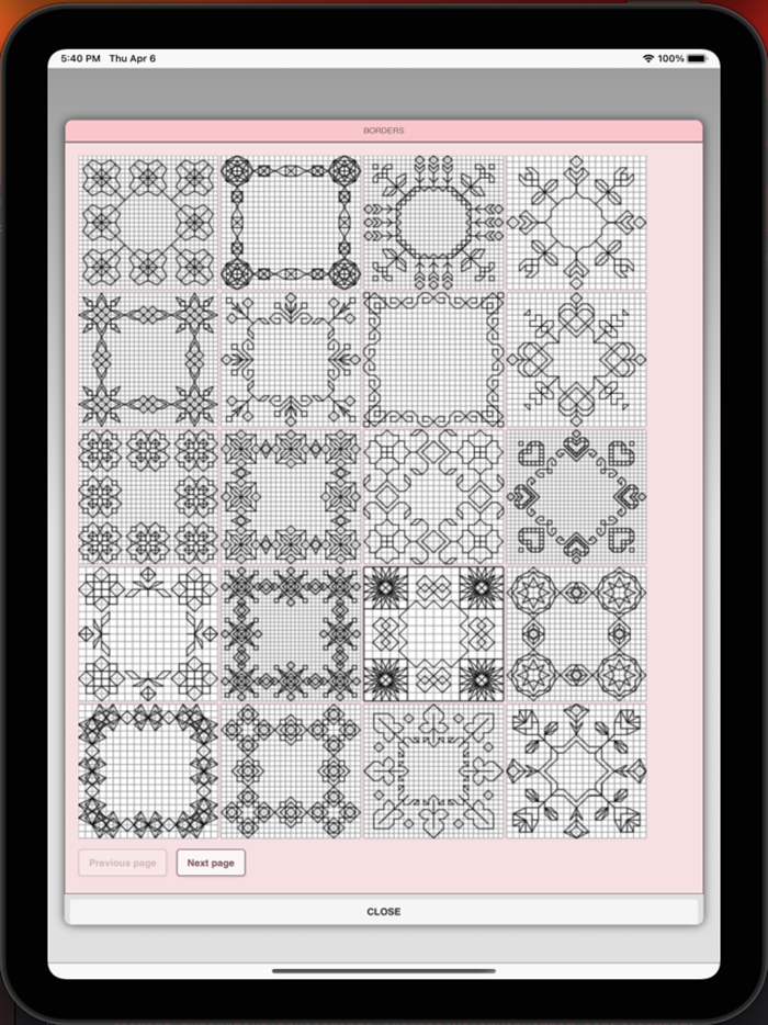 Blackwork Pattern Creator