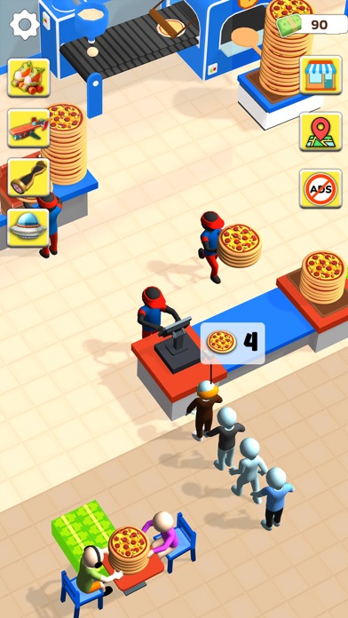 Idle Pizza Restaurant Screenshot