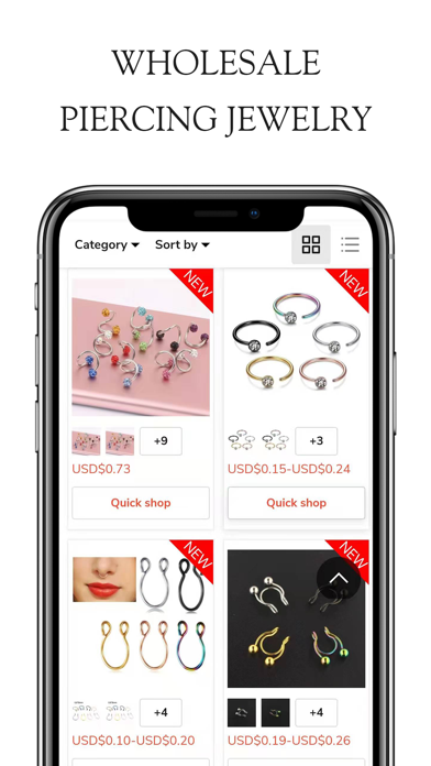 Blingbling - Online Wholesale Screenshot