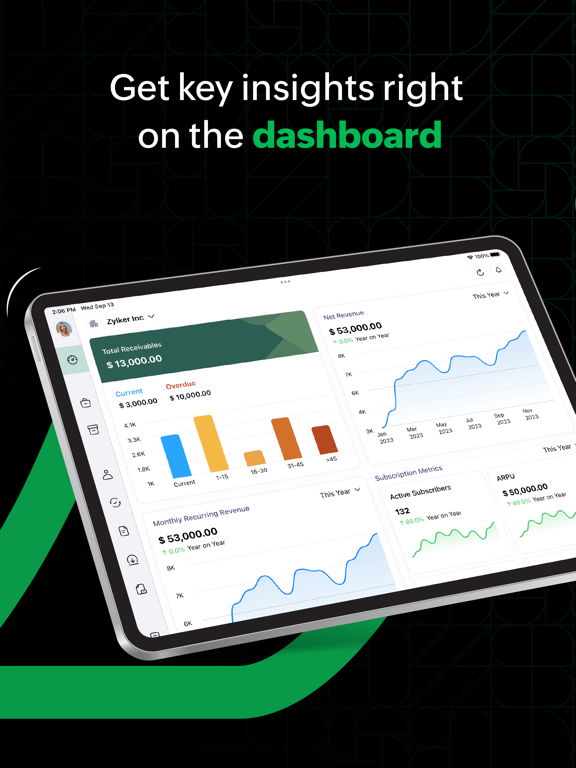 Screenshot #4 pour Billing Management App - Zoho