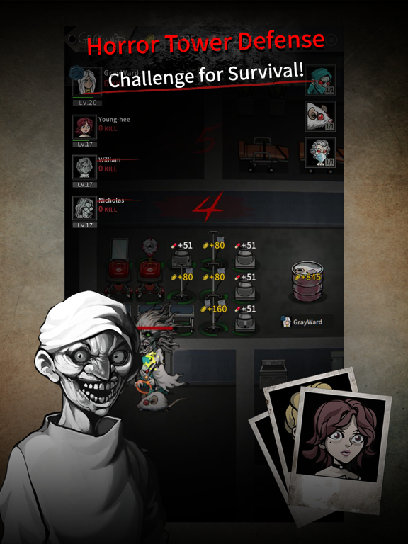 Gray Ward: Horror Defense Game