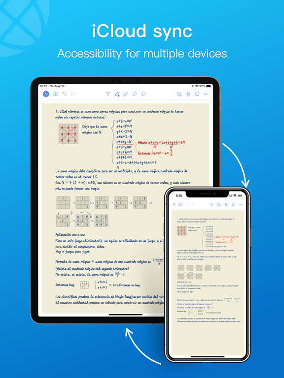 Notehot - notes&voice text iPad screenshot 7 - Productivity app