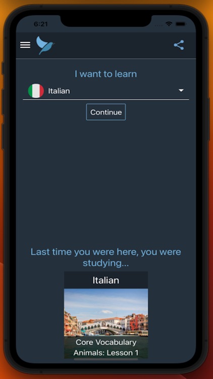 Bluebird: Learn Italian screenshot-9