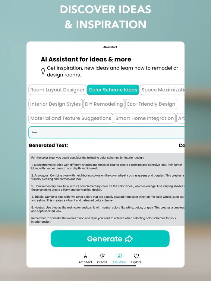 DecorAI - AI Interior Design