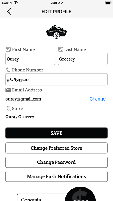 Ouray Grocery Screenshot
