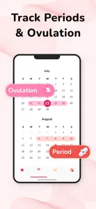 Period Tracker and Calendar screenshot #4 for iPhone