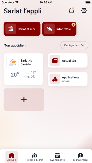 Sarlat l’appli Screenshot