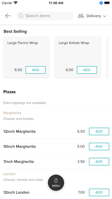 Marina Pizza Screenshot