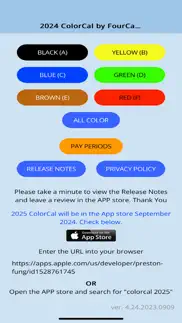 2024 colorcal by fourcatsapp problems & solutions and troubleshooting guide - 1