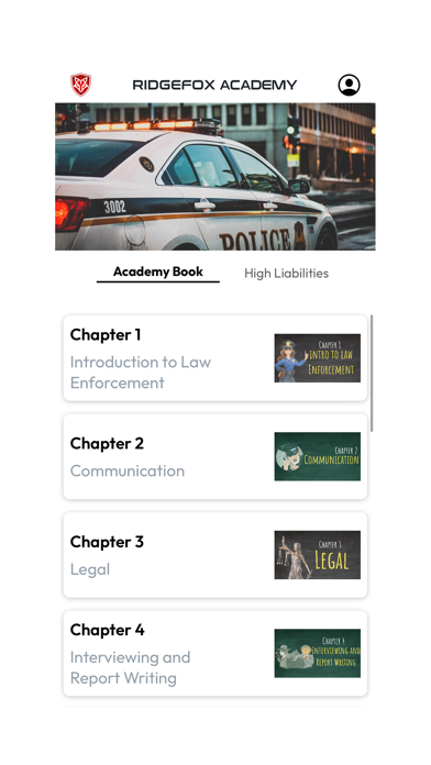 Ridgefox Academy - Cadet Tutor Screenshot