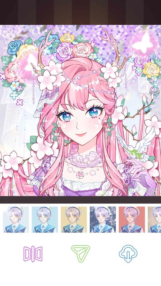 #4. Anime Avatar Maker2 (iOS) 由: KittenDoll
