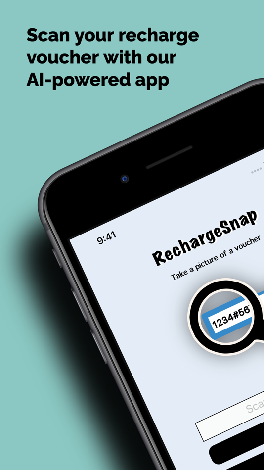 #1. RechargeSnap (iOS) 由: Joachim Shilongo