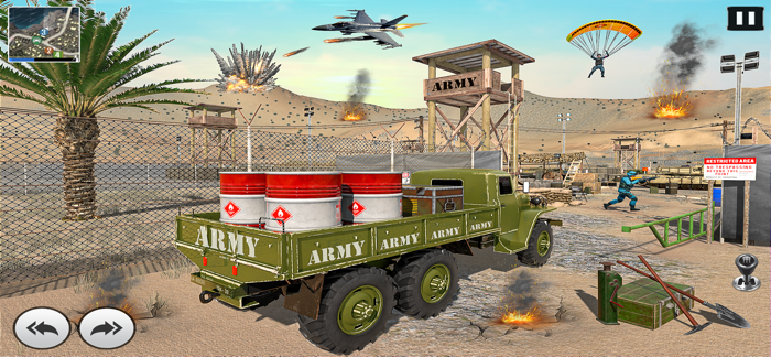 Military Vehicle Transport Sim