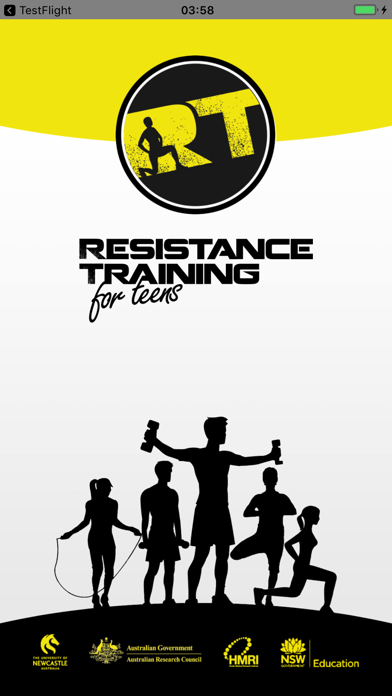 Resistance Training for Teens Screenshot