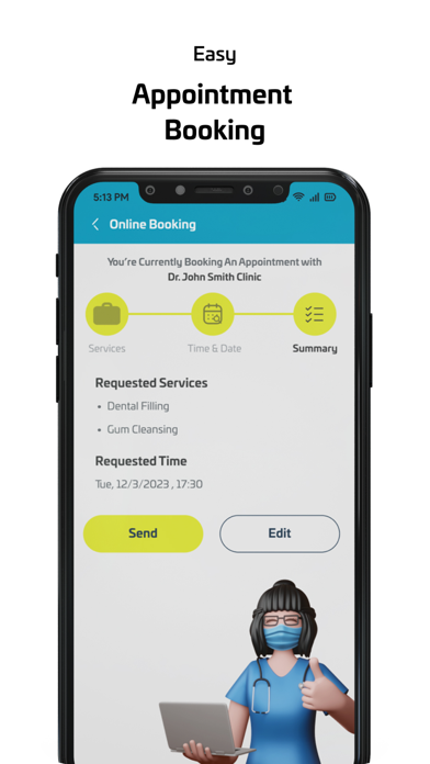 Yolo Patient App Screenshot