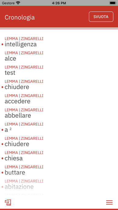 lo Zingarelli 2024 Screenshot