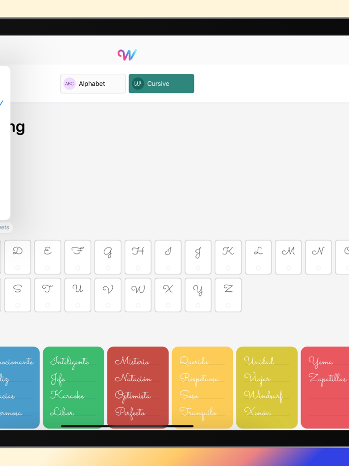 Writey Calligraphy Handwriting