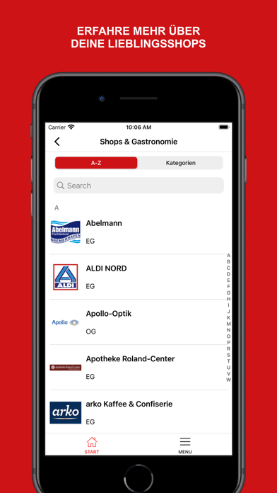 Roland-Center Bremen Screenshot