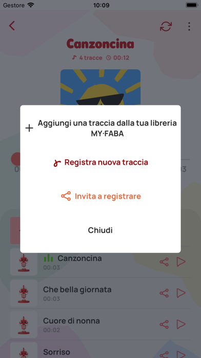 MyFaba – Il tuo Raccontastorie Screenshot