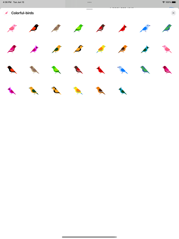 Screenshot #4 pour Oiseaux colorés