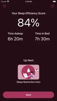 restful: cbt-i insomnia diary iphone screenshot 4