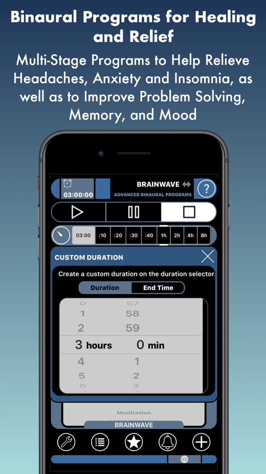 #8. BrainWave: 37 Binaural Series™ (iOS) 由: Banzai Labs