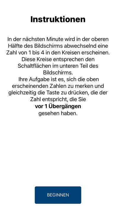 N-back INM7 Screenshot