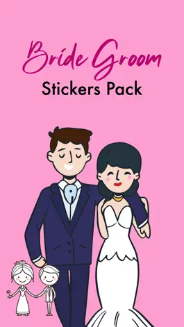 Game screenshot Bride Groom Stickers Pack mod apk