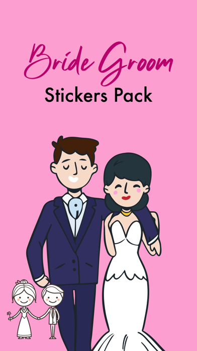 Bride Groom Stickers Pack Screenshot