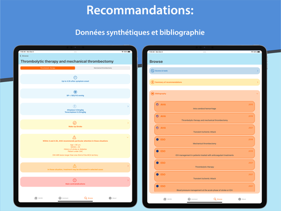 Screenshot #6 pour Score NIH et outils AVC