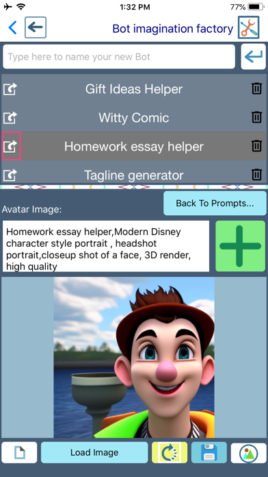 App screenshot