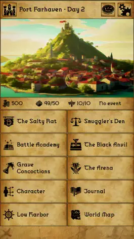 Game screenshot Grim Tides - Old School RPG mod apk
