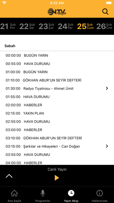 NTV Radyo Screenshot
