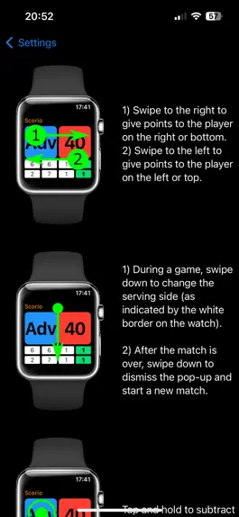 Game screenshot Scorio -Wrist Scoreboard hack