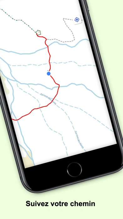 Screenshot #3 pour Carte de randonnée ign & gps