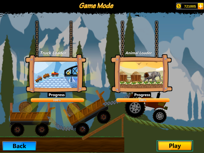 Cargo Loader Mountain Driving