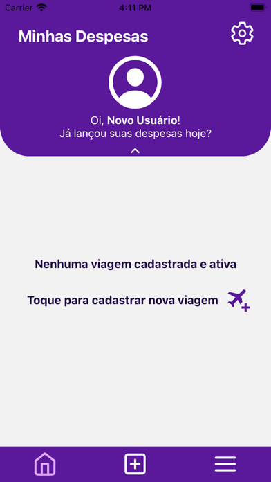 Despesas de Viagens Screenshot