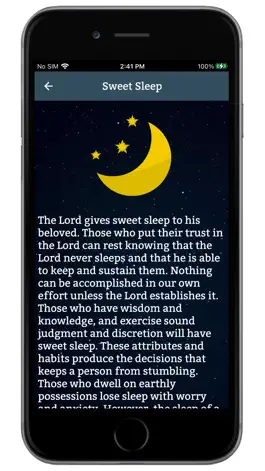 Game screenshot Sleep Bible Verses apk