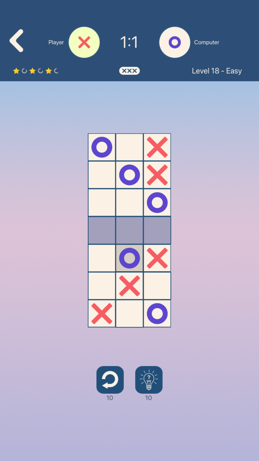 #4. TacTicX - Tic Tac Toe (iOS) 由: Peter Weiss