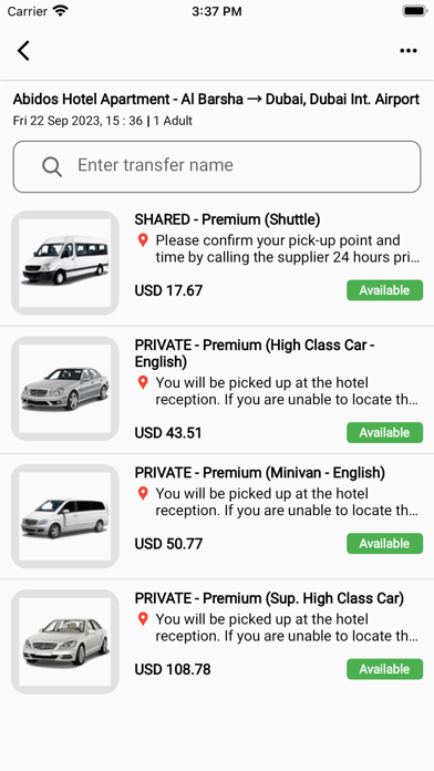 HotelsNBooking Screenshot