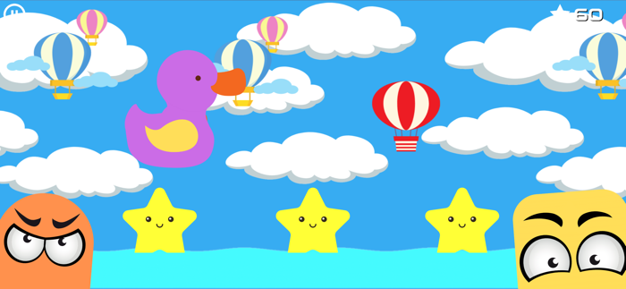 Duck Vs Monster Cartoon Puzzle