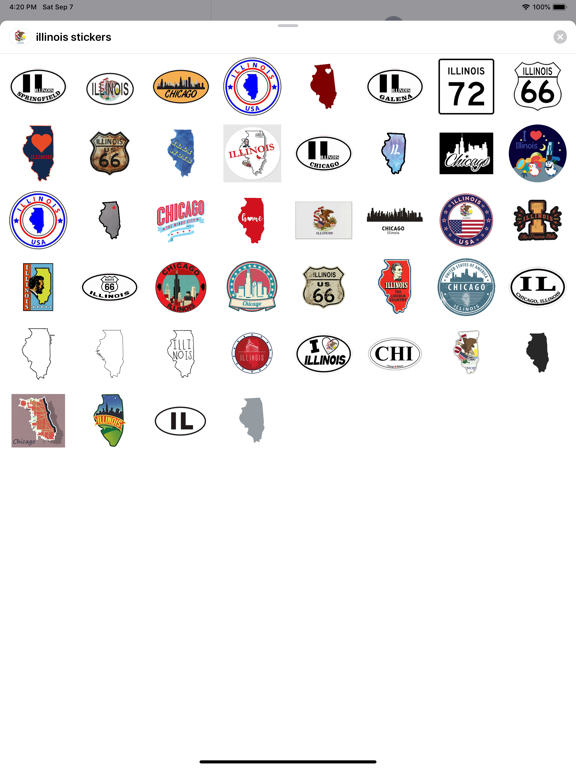 Screenshot #4 pour Illinois emoji - USA stickers