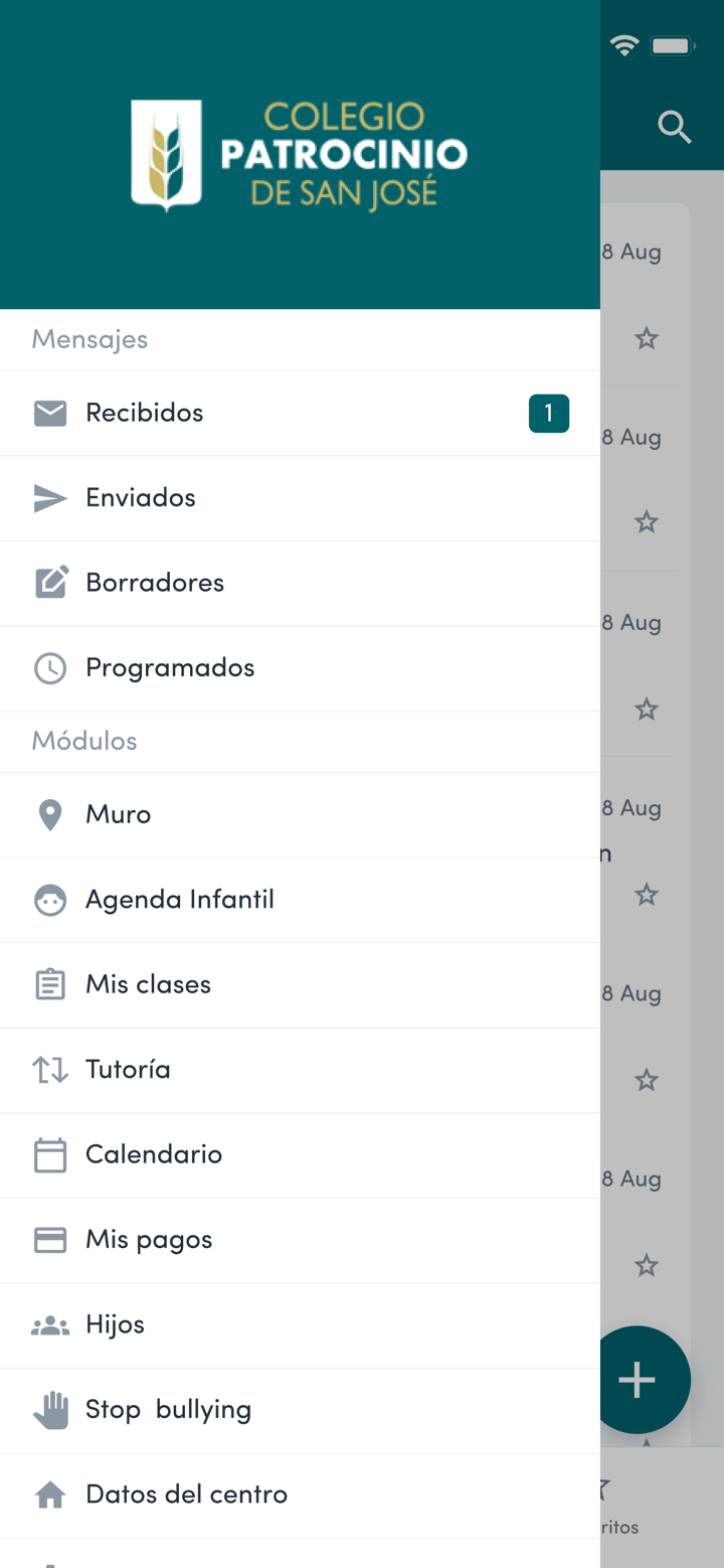 Colegio Patrocinio de San José screenshot 1