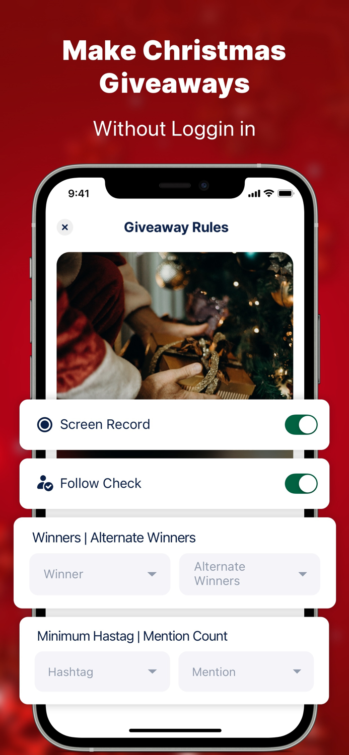 Rafi - Giveaway for Instagram