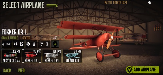 Screenshot of Wings of Glory